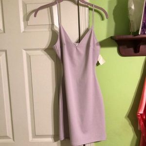 Lavender Short Dress